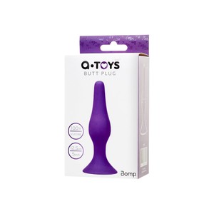 a-Toys  purple butt plug 12.5 cm פלאג סגול גדול