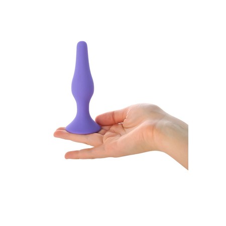 a-Toys  purple butt plug 11.3 cm פלאג סגול בינוני