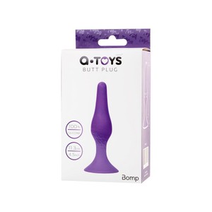 a-Toys  purple butt plug 11.3 cm פלאג סגול בינוני