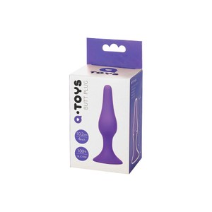 a-Toys  purple butt plug 10.2 cm פלאג סגול קטן