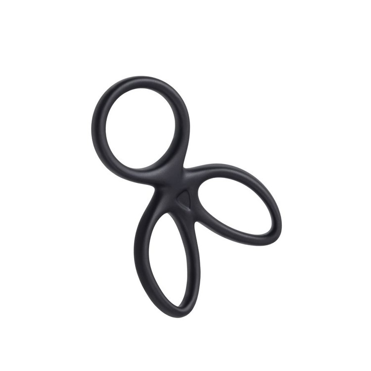 A-Toys Kraken טבעת פין לזיקפה סיליקון משולש