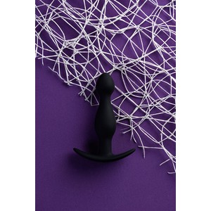 a-Toys Anal Butt Plug S באט פלאג שחור סיליקון