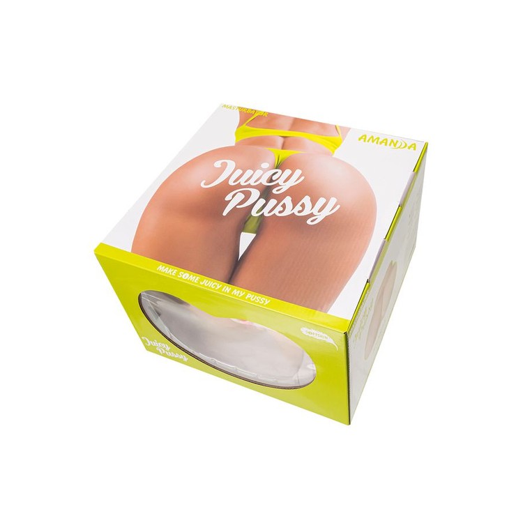 Juicy Pussy Amanda  ישבן TPE דוגיסטייל - צהוב