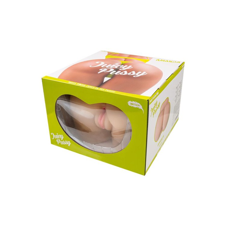 Juicy Pussy Amanda  ישבן TPE דוגיסטייל - צהוב