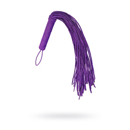 Theatre Rope Flogger - lilac פלוגר חבלים בצבע סגול