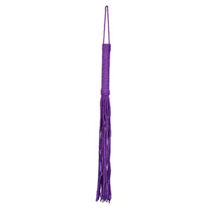 Theatre Rope Flogger - lilac פלוגר חבלים בצבע סגול