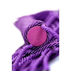 Theatre Rope Flogger - lilac פלוגר חבלים בצבע סגול