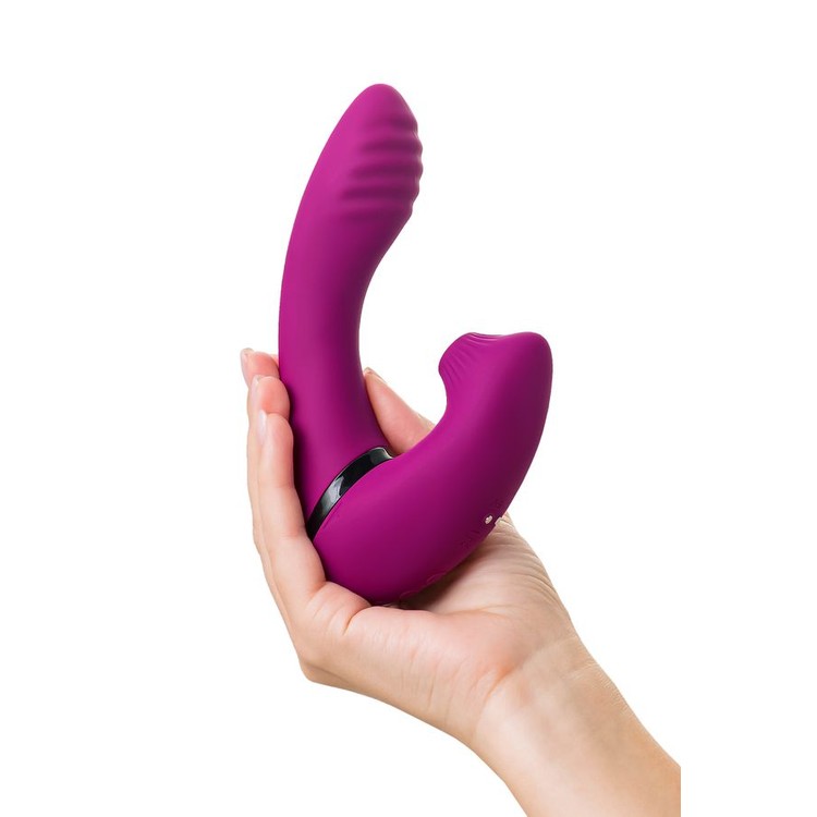 JOS Spinser ויברטור לגירוי משולב - סגול