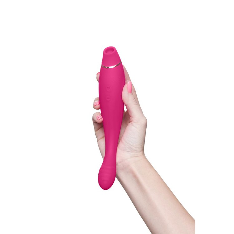 JOS Danvi וויברטור שואב יונק דו-צדדי בצבע ורוד