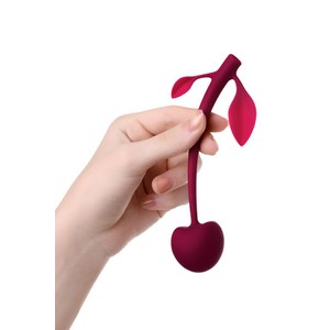 Jos Cherry ביצה סינית מסיליקון במראה דובדבן