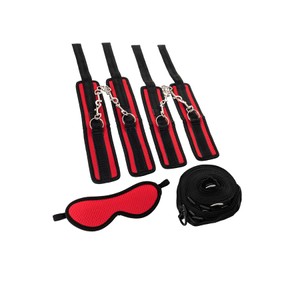 Anonymo Bondage Set 0705 ערכת קשירה בצבע אדום