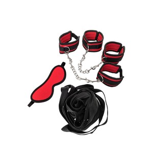 Anonymo Bondage Set 0705 ערכת קשירה בצבע אדום