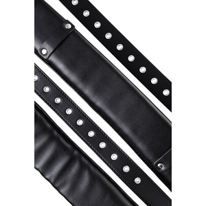 Anonymo Sex Sling 0703 ערכת קשירה צוואר ירכיים דמוי עור