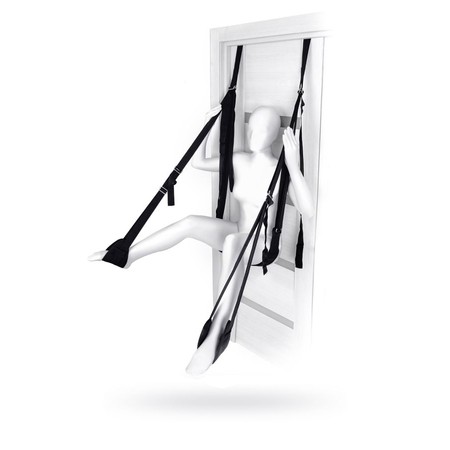 Anonymo Door Swing 0505 אזיקים כסופים לתליה מהדלת