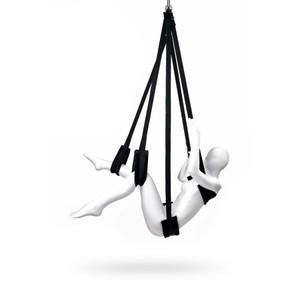 Anonymo Sex Swing 0503 רצועות נדנדת סקס שחורות