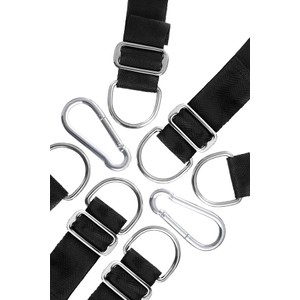 Anonymo Sex Swing 0503 רצועות נדנדת סקס שחורות