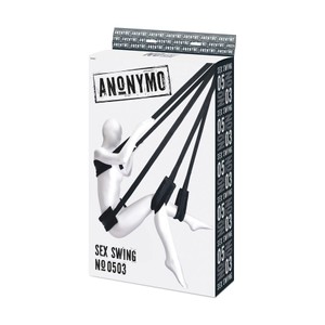 Anonymo Sex Swing 0503 רצועות נדנדת סקס שחורות