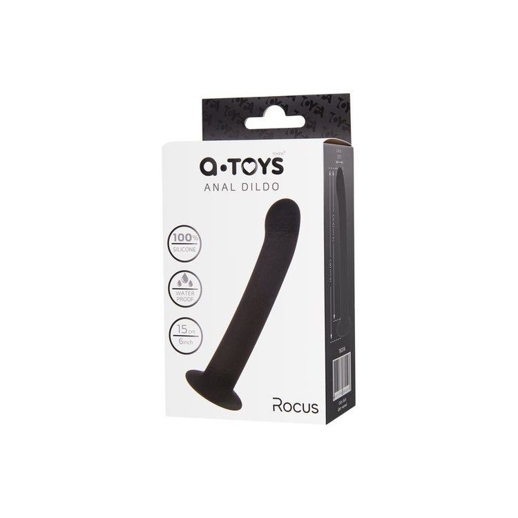 A-Toys Rocus דילדו שחור קטן 15 ס"מ