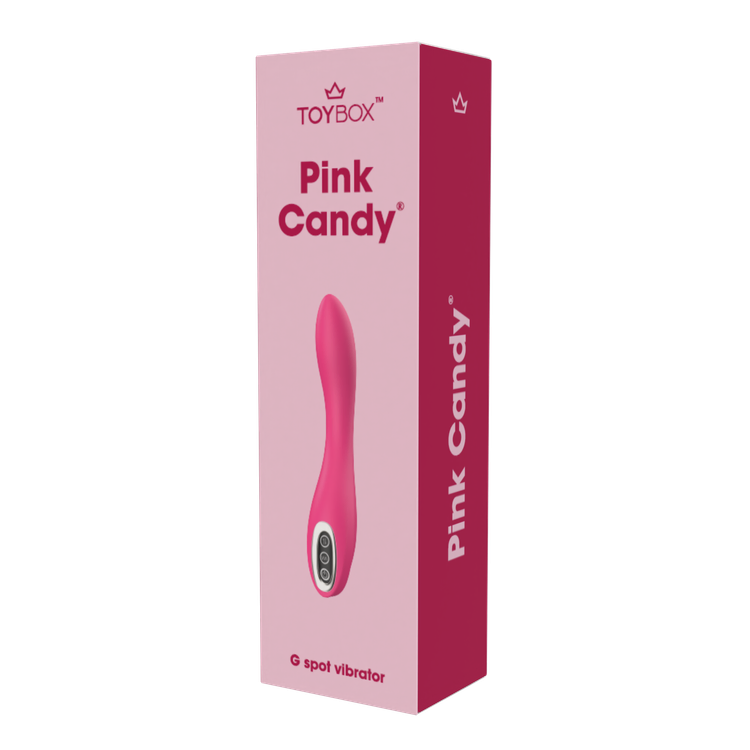 ​Pink Candy ויברטור ורוד לחדירה  Toy Box
