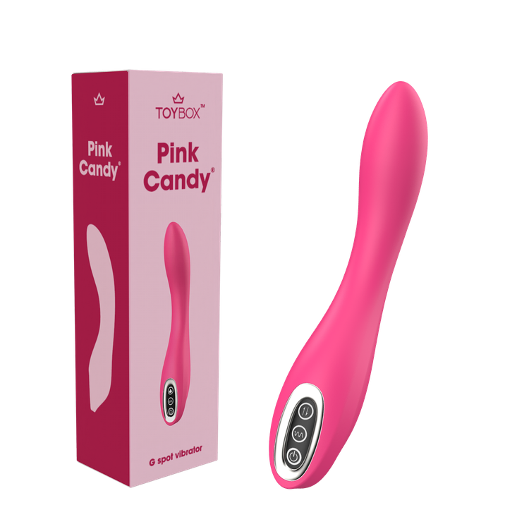 ​Pink Candy ויברטור ורוד לחדירה  Toy Box