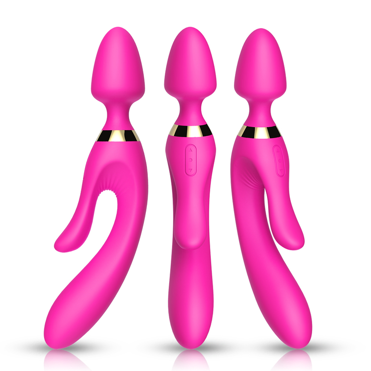 Dual Rabbit Wand ויברטור ארנבון דו צדדי Toy Box