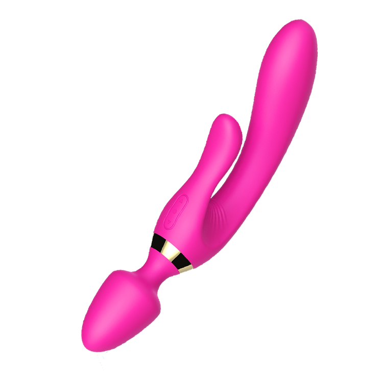 Dual Rabbit Wand ויברטור ארנבון דו צדדי Toy Box