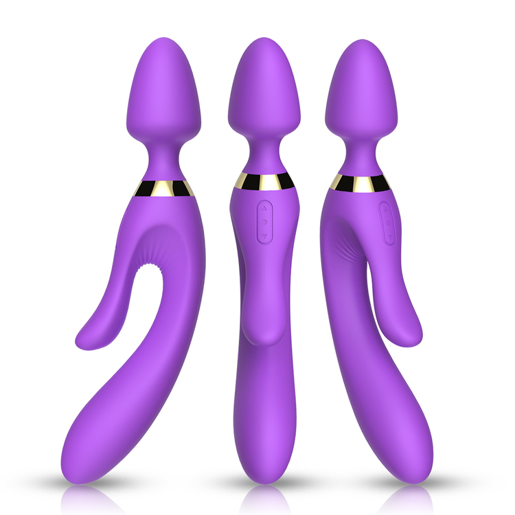 Dual Rabbit Wand ויברטור ארנבון דו צדדי Toy Box
