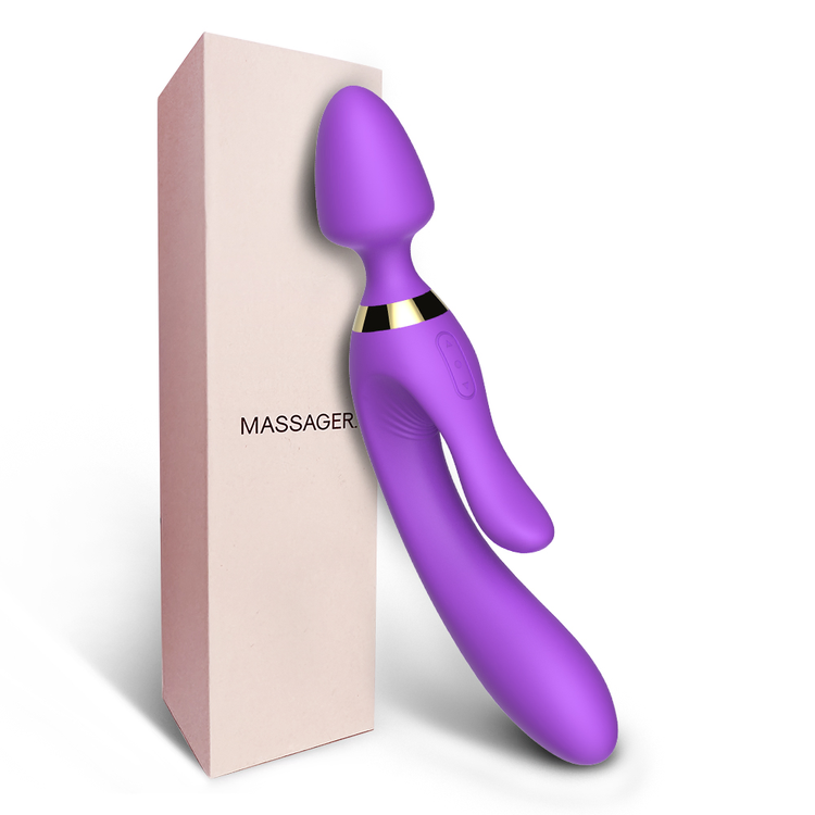 Dual Rabbit Wand ויברטור ארנבון דו צדדי Toy Box