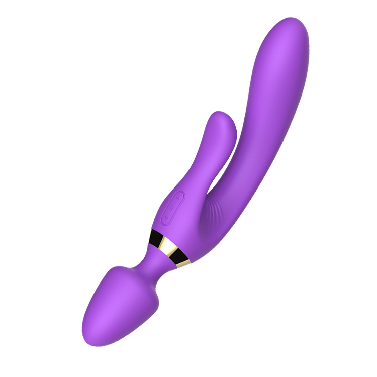 Dual Rabbit Wand ויברטור ארנבון דו צדדי Toy Box