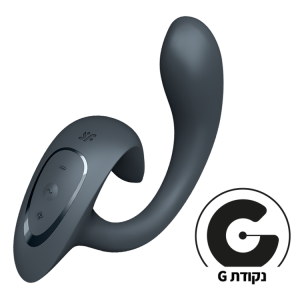 1 G for Goddess ויברטור משולב לגירוי נקודת הג'י Satisfyer