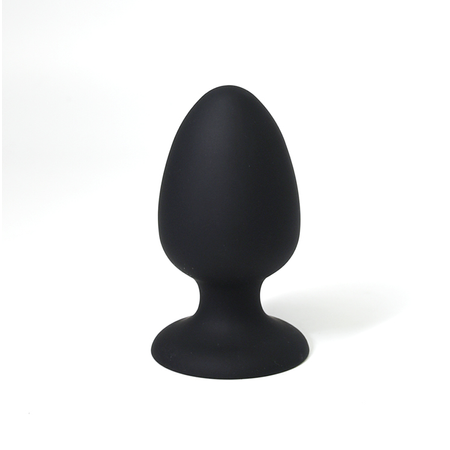 Get Ready L Black Silicone Anal Plug 5.7 cm