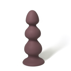 Style Vibes Sweetheart Purple Beads Booty Plug