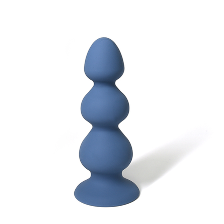 Style Vibes Sweetheart Blue Beads Booty Plug