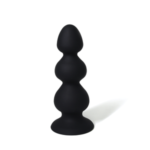 Style Vibes Sweetheart Black Beads Booty Plug