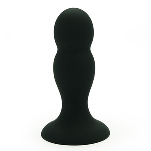 Ribbed Short Dildo Plug Beads 6 cm thick