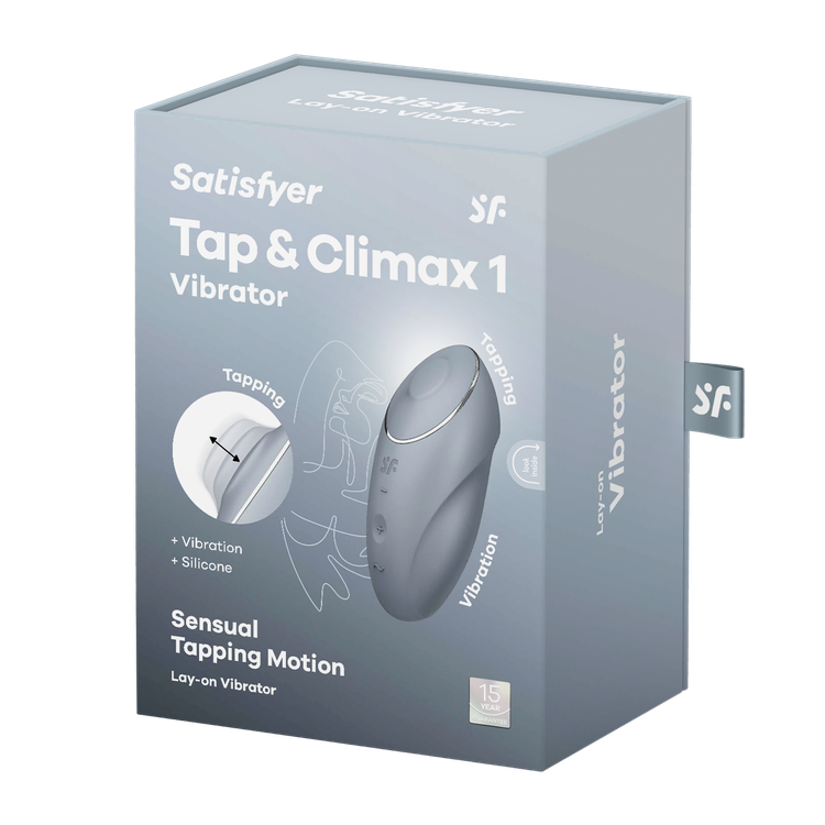 וויברטור טופח לדגדגן Tap and Climax 1 Satisfyer