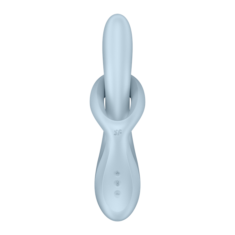 Heat Flex 4 וויברטור מתחמם ומסתובב עם טבעת לגירויי חיצוני Sa​tisfyer