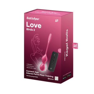 Love Birds 2  ביצת רטט עם שלט ואפליקציה Satisfyer