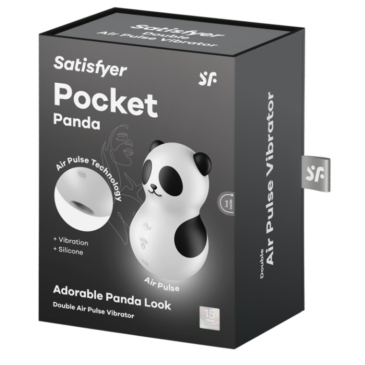 Pocket Panda Satisfyer ויברטור שואב יונק רוטט פנדה