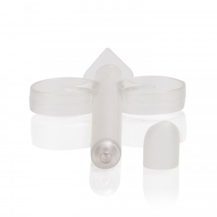 Lube Tube זוג צינורות למילוי אינטימי של חומרי סיכה CalExotics - שקוף