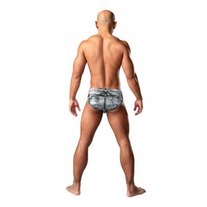 Dirty Denim Bikini תחתון סקסי לגבר עם הדפס ג'ינס
