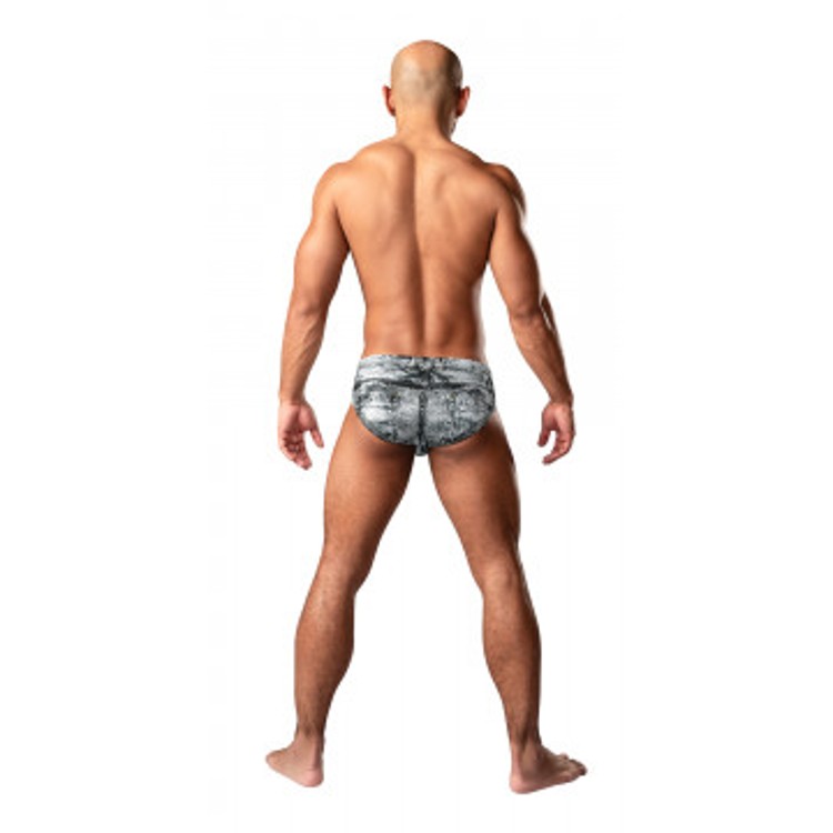 Dirty Denim Bikini תחתון סקסי לגבר עם הדפס ג'ינס