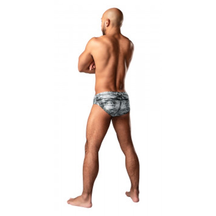 Dirty Denim Bikini תחתון סקסי לגבר עם הדפס ג'ינס