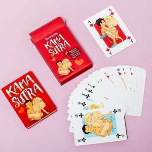 Kama Sutra משחק קלפים סקסי לזוג עם 54 תנוחות