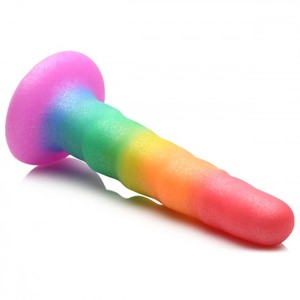 ​דילדו חד קרן מקומר עם נצנצים Simply Sweet​