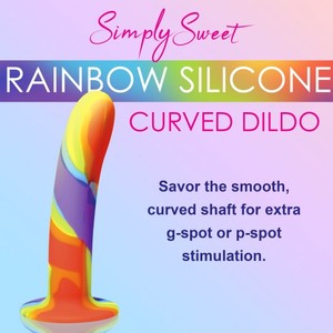 דילדו צבעוני לא מציאותי​ Simply Sweet​​