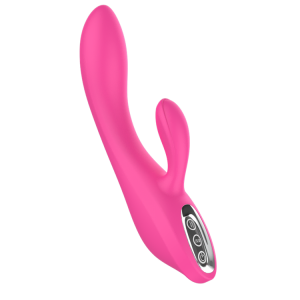 Toybox Dual Candy Pink Rabbit Vibrator