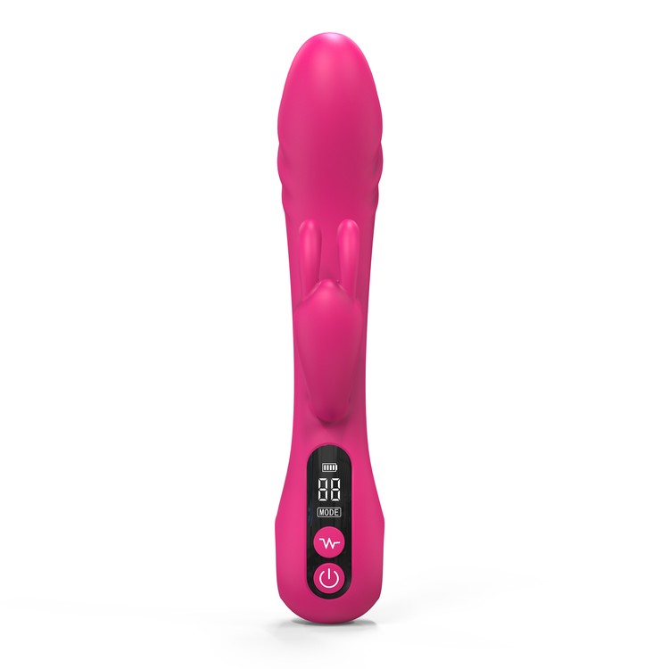 Monica ויברטור ארנב אדום לגירוי משולב Loviss