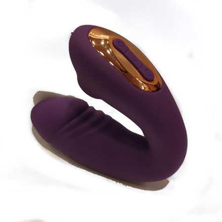 Leah U Vibrator for Combined Stimulation, Penetration and Suction Nalone