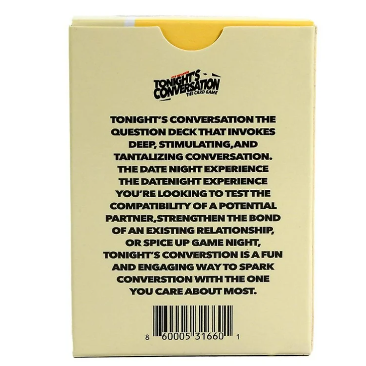 Tonight's Conversation - Perfect Date night